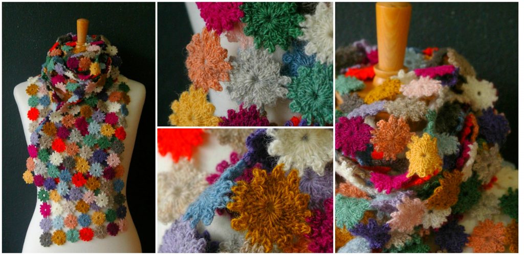 Blossom Scarf - Crochet Ideas