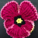Crochet Frilly Pansy