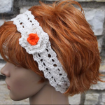 Headband With A Flower
