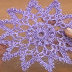 How To Crochet 12 Pointed Snowflake