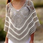 Lovely Poncho Tutorial (S,M,L)