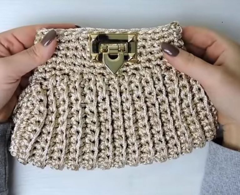 Clutch Bag Video Tutorial Crochet Ideas