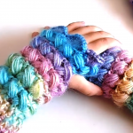 Crochet Finger-less Gloves