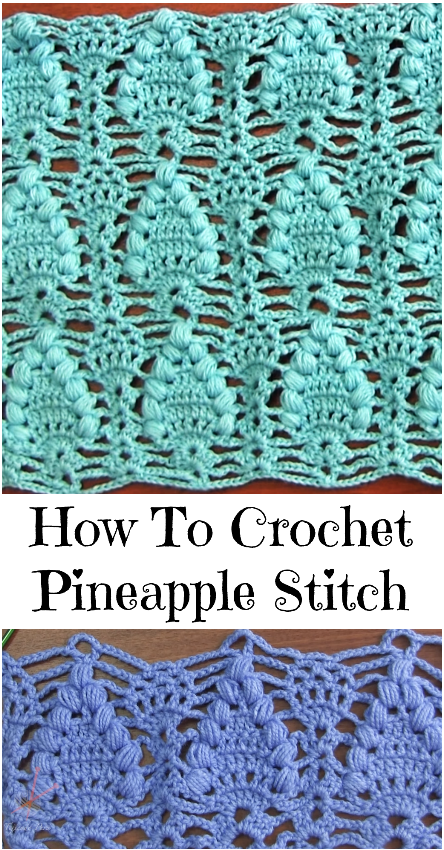 pineapple stitch