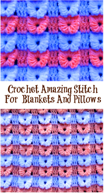amazing stitch for blankets and pillows