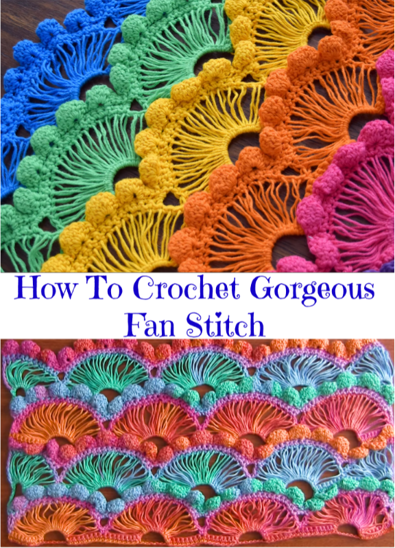 fan stitch