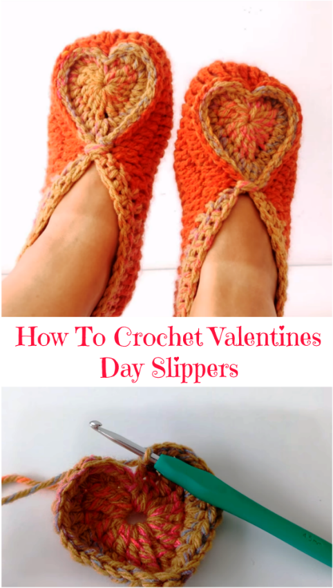 valentines day slippers