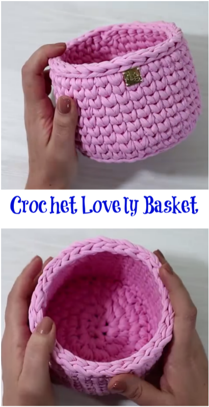 Crochet Lovely basket