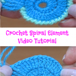 Crochet Spiral Element Video Tutorial