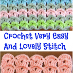 Crochet Very Easy And Lovely Stitch
