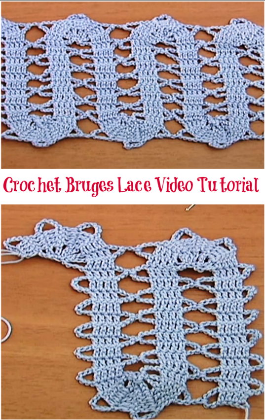 Crochet BRUGES lace