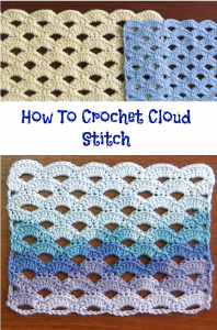 How To Crochet Cloud Stitch Crochet Ideas