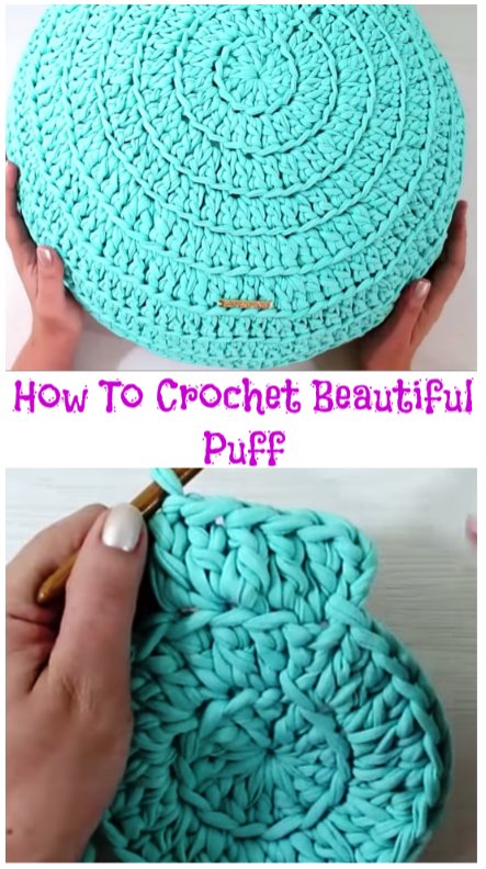 crochet beautiful puff