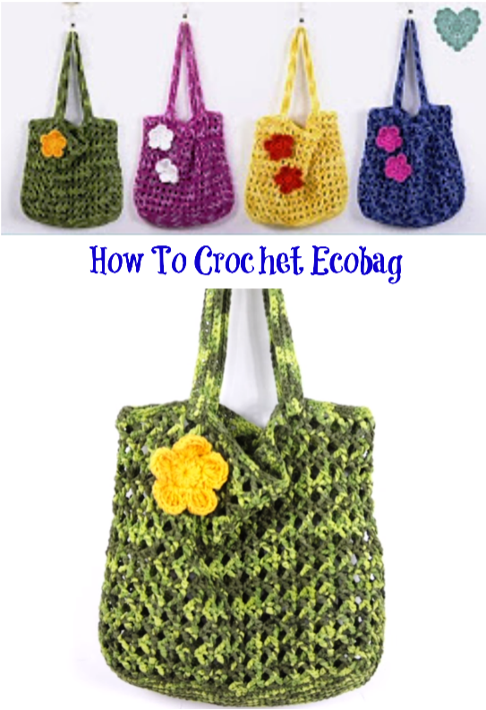 how to crochet Ecobag