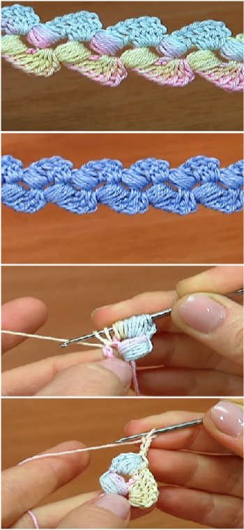 double sided crochet cord