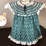 Crochet Lovely Baby Girl Dress