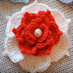 Crochet Very Easy Rose Flower