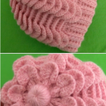 Crochet 3 D Easy Beanie