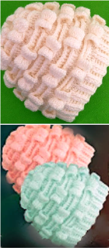 marshmallow stitch 3 d hat