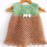 Crochet Baby Dress In All Sizes