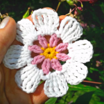 Crochet Easy Flower Video Tutorial