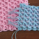 Crochet Reversible Stitch For Baby Blankets