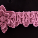 Crochet Easy Headband With Lovely Flower