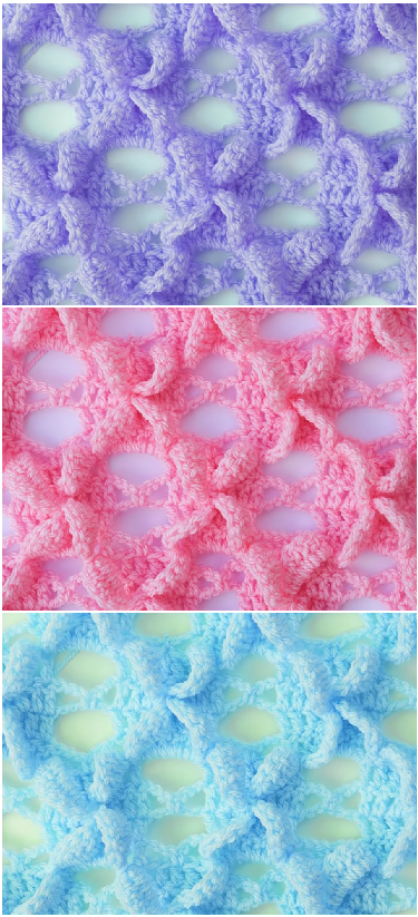 crochet butterfly stitch