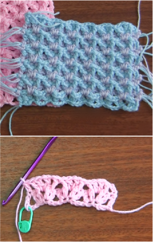 crochet reversible stitch for baby blankets