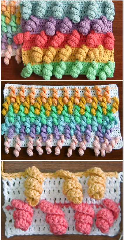 crochet unicorn style stitch