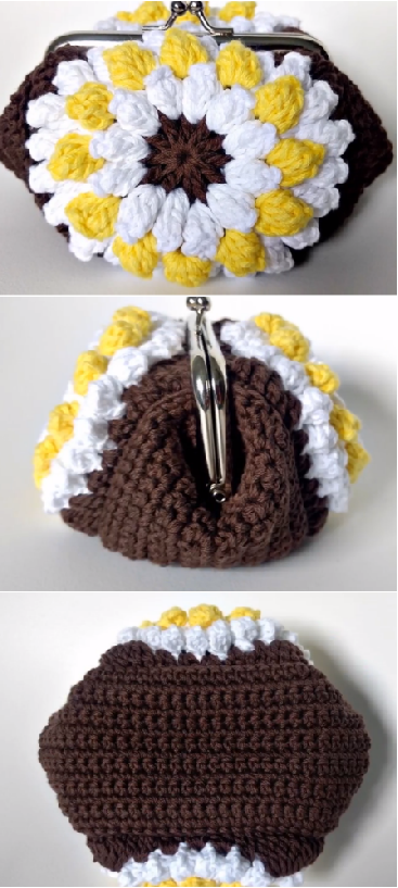 crochet lovely purse