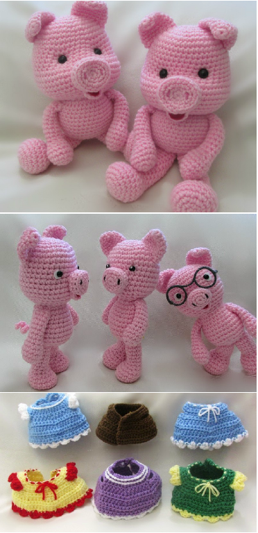 Crochet Pig Amigurumi