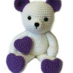 Crochet Valentine Teddy Bear Amigurumi