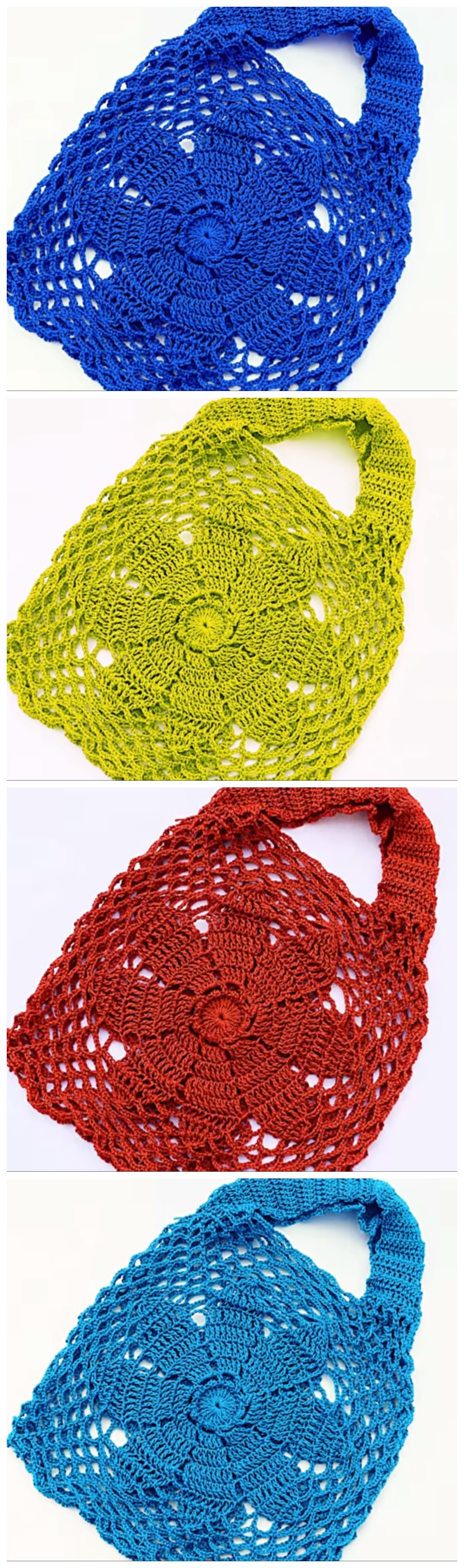 Crochet Fast And Easy Market Bag