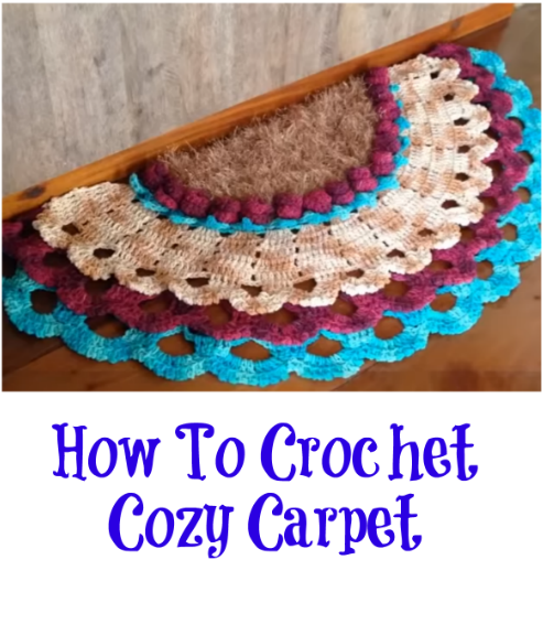 how to crochet cozy carpet