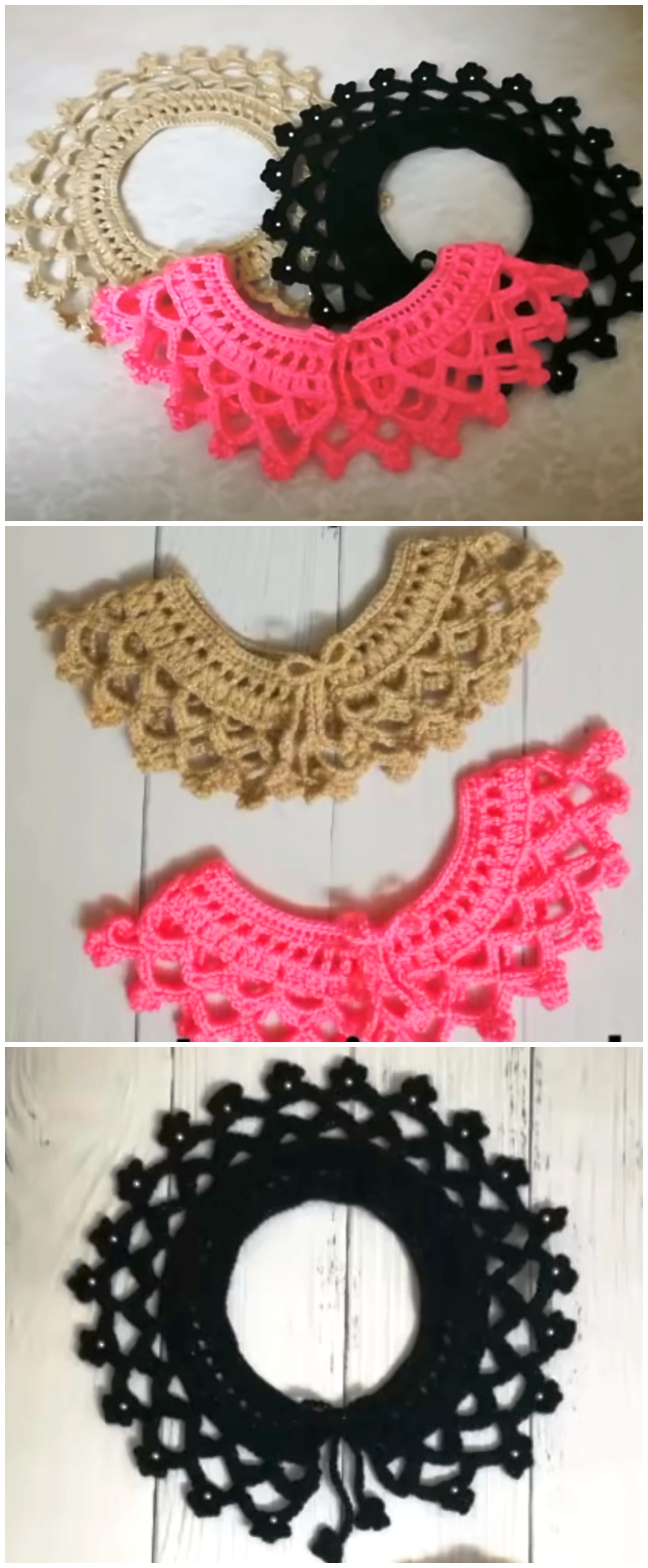 Crochet Beautiful Collar