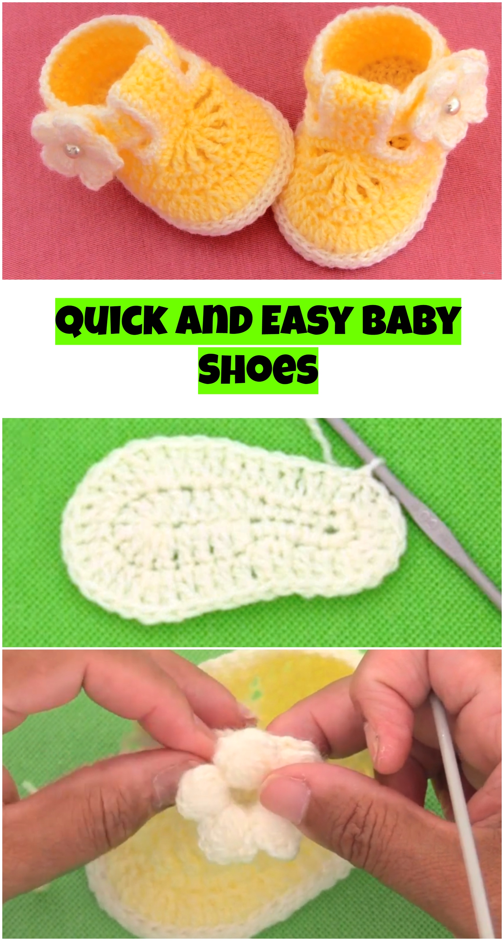 Quick And Easy Baby Shoes