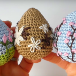 Crochet Decorative Easter Egg
