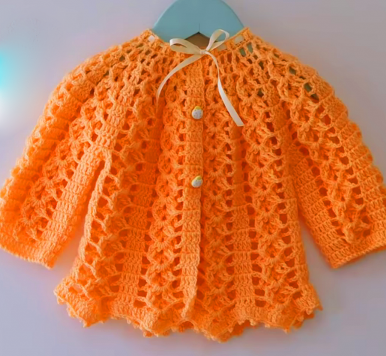 How To Crochet Baby Jacket Crochet Ideas