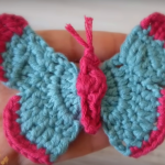 Crochet Fast And Easy Butterfly Applique