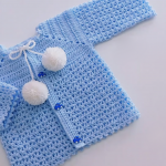 Crochet Easy Baby Sweater Cardigan