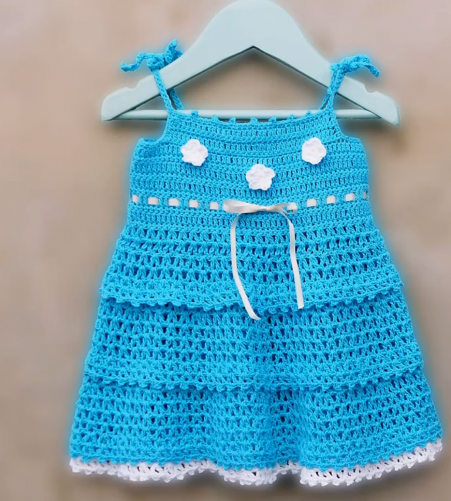 Crochet Baby Girl Dress For Beginners - Crochet Ideas