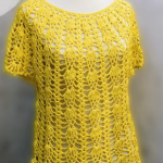 How To Crochet Short Sleeve Blouse For Summer