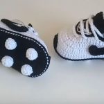 Crochet Nike Baby Sneakers
