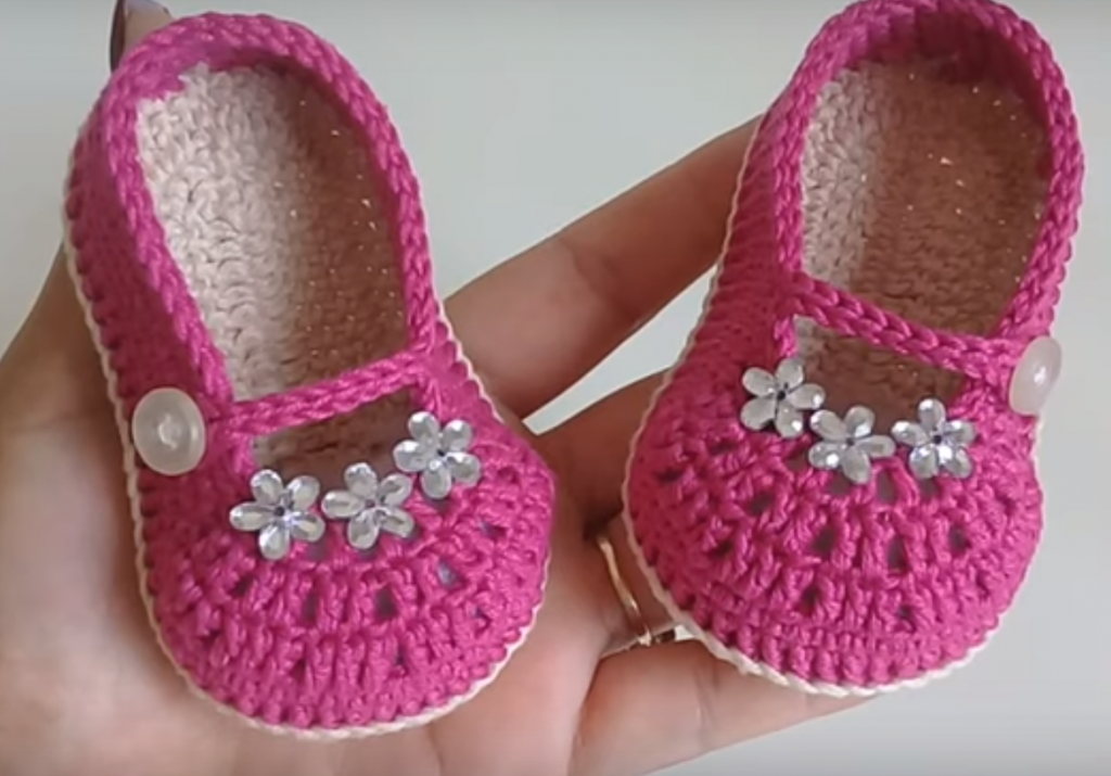 Crochet Ballerina Shoes For Baby Crochet Ideas