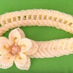 How To Make A Crochet Flower For Headband