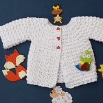 Crochet Lovely Jersey For Babies