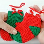 How To Crochet Christmas Socks