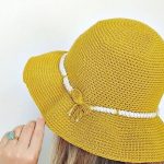 Crochet Sombrero Hat For Women