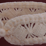 Crochet Headband With 3D Braids